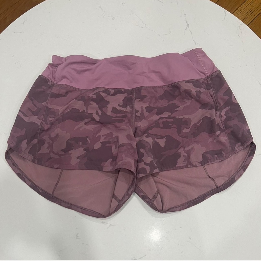 Pink Camo Athletic Shorts